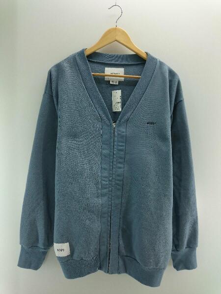 WTAPS(ダブルタップス) / 20SS/CLUB CARDIGAN/2/コットン/BLU/201ATDT 
