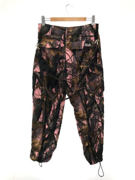 FULL-BK(フルビーケー) / CAMO NYLON BONDAGE PANTS/カーゴパンツ/M 