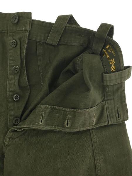 64s オランダ軍 HBT カーゴパンツ ヴィンテージ ヘリンボーン MILITARY