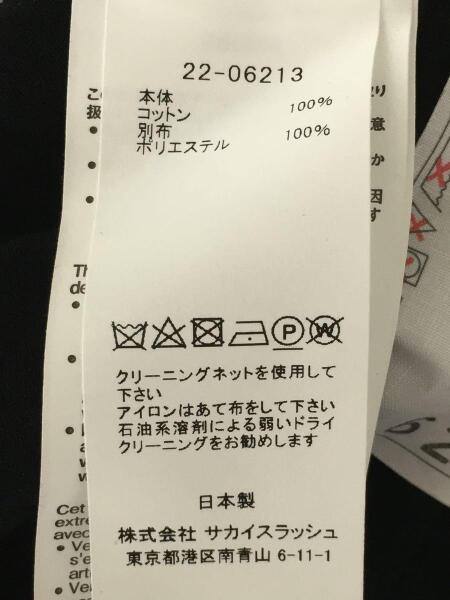 sacai(サカイ) / 22AW/チェックレイヤードプルオーバー/1/コットン/BLU 