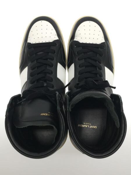 SAINT LAURENT(サンローラン) / ハイカットスニーカー/41.5/BLK/レザー