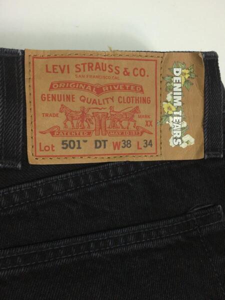 DENIM TEARS(デニムティアーズ) / 501 DT/ボトム/38/コットン/BLK/PC9 