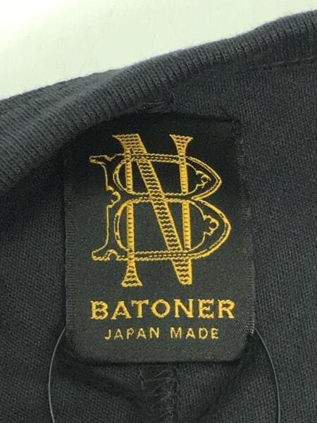 BATONER(バトナー) / フットボールTシャツ//3/コットン/BLK/BN-23SM 