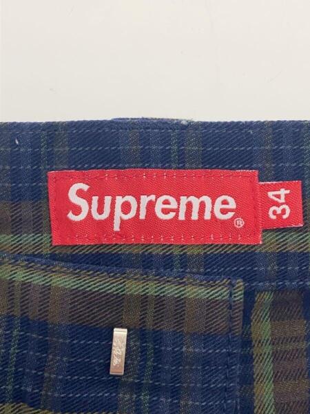 supreme 23SS WORKPANT NABY PLAID