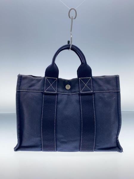 HERMES(エルメス) / ドーヴィルPM/ハンドバッグ/キャンバス/NVY | 中古 