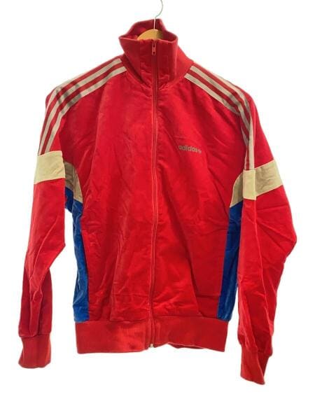 adidas(アディダス) / ベロアトラックジャケット/S/コットン/RED 