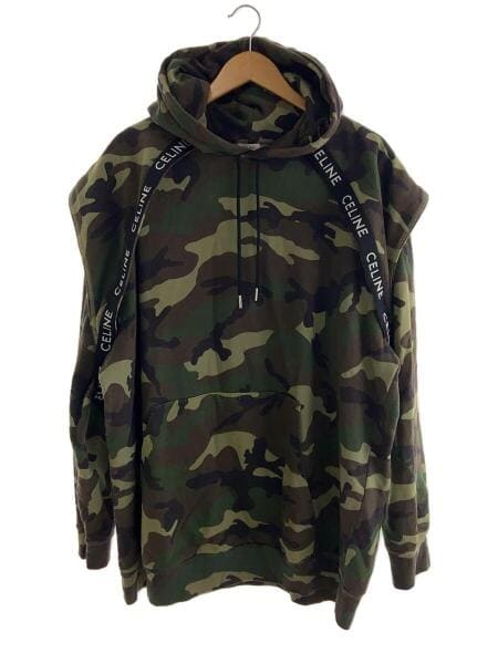 CELINE(セリーヌ) / 23AW/BANDS HOODIE/パーカー/L/コットン/マルチ
