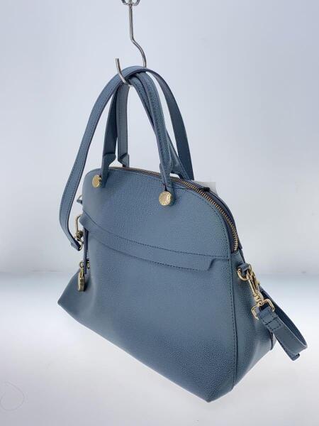 FURLA(フルラ) / ショルダーストラップ付/2WAYハンドバッグ/レザー/BLU 