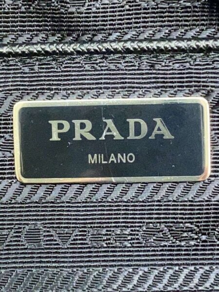 PRADA(プラダ) / 2way/トートバッグ/ナイロン/BLK/1BG867/サフィアーノ
