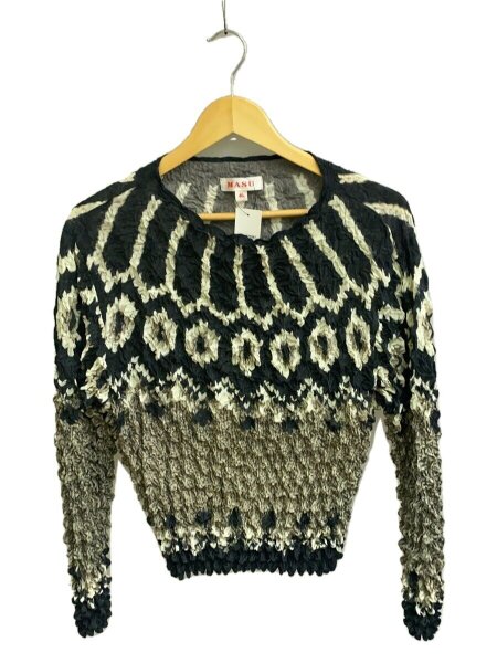 MASU(エムエーエスユー) / 22AW/POPCORN NORDIC SWEATER/46 