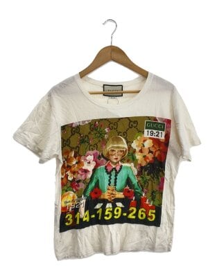 GUCCI(グッチ) / 22AW/Tシャツ/XXS/コットン/GRN/717422/ロゴプリント