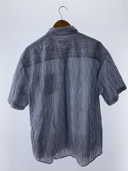 STUSSY / 25SS/WAVY STRIPED SHORT SLEEVE SHIRT/L/コットン/BLU/1110350 STUSSY(ステューシー) / 25SS/WAVY STRIPED SHORT SLEEVE SHIRT/L