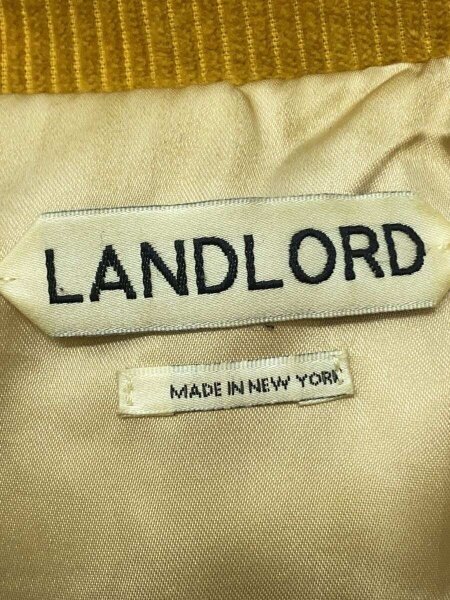 LANDLORD(ランドロード) / 16aw/ボンバージャケット/M/コーデュロイ 