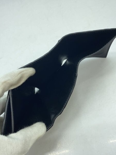 BOTTEGA VENETA(ボッテガヴェネタ) / 3つ折り財布/レザー/BLK/メンズ