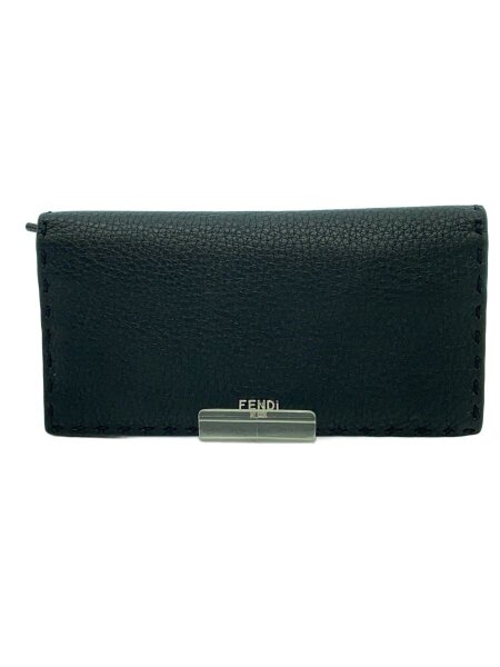 FENDI(フェンディ) / コインケース付セレリア/長財布/レザー/BLK 