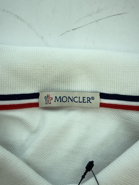 MONCLER(モンクレール) / ポロシャツ/M/コットン/WHT/G10918A70600