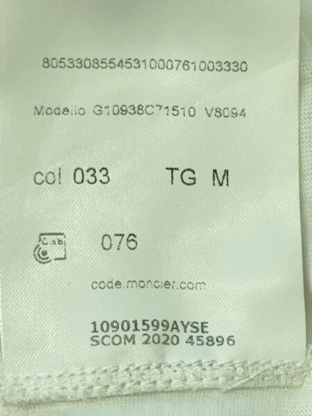 MONCLER(モンクレール) / 21SS/T-SHIRT GIROCOLLO/Tシャツ/M/コットン