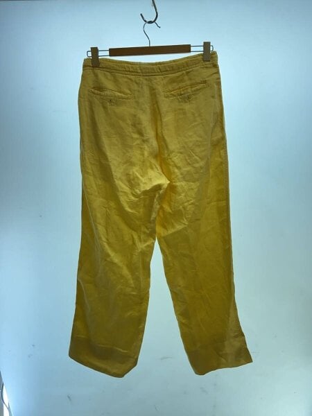 ARMANI COLLEZIONI / ガーメントダイイージーパンツ/48/リネン/YLW/LCP89S LCS23 00379 ARMANI COLLEZIONI(アルマーニコレッツィオーニ) / ガーメントダイ