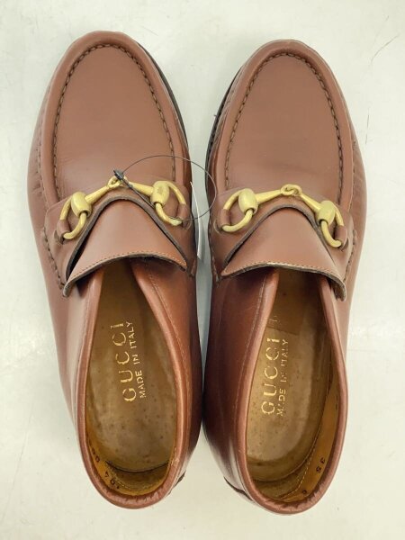 GUCCI(グッチ) / ホースビットモカシン/シューズ/35/BRW/レザー/104 