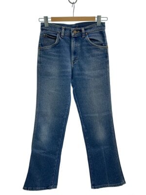 70s ヴィンテージ Lee ベルボトム フレアパンツ 42TALON 茶 28 70s 