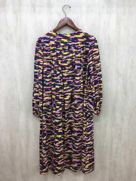 minä perhonen　fir tree 長袖ワンピース minä perhonen fir tree 長袖ワンピース