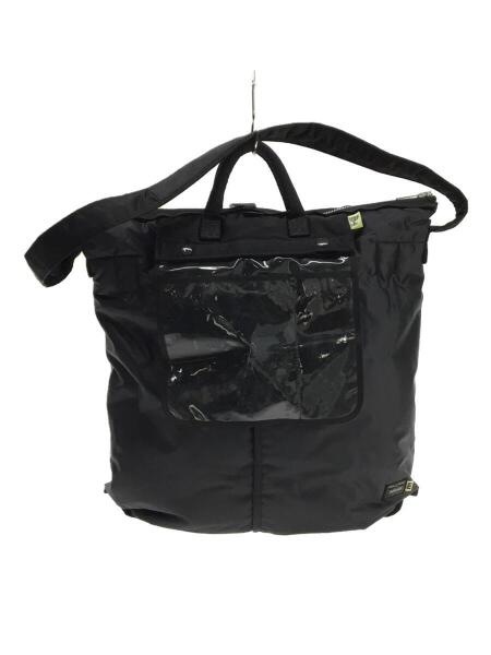 PORTER(ポーター) / ×SSZ/ヘルメットバッグ/ナイロン/BLK/無地 | 中古 