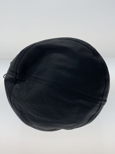 SLOW(スロウ) / BEAMS別注/Personal Effect Bag/巾着バッグ/レザー/BLK 