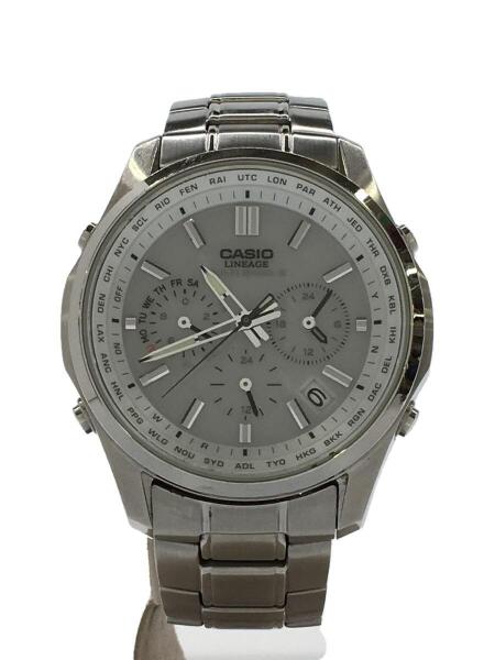 CASIO(カシオ) / LINEAGE/リニエージ・ソーラー腕時計/ステンレス/箱 