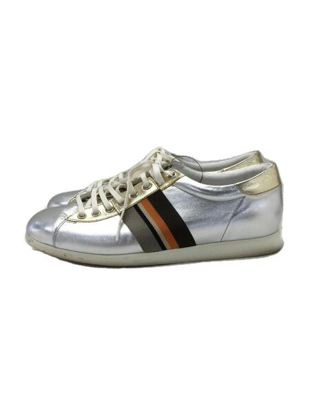 GUCCI(グッチ) / メタリックレザースニーカー/26.5cm/シルバー GUCCI(グッチ) / メタリックレザースニーカー/26.5cm/シルバー