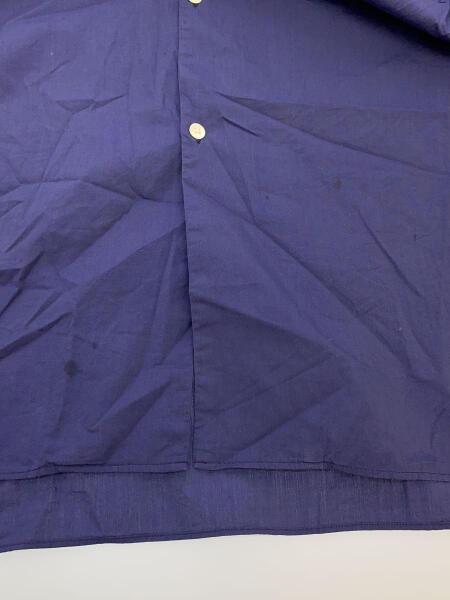 BLURHMS(ブラームス) / 23SS/CHAMBRAY STAND COLLAR CUFFLESS SHIRT