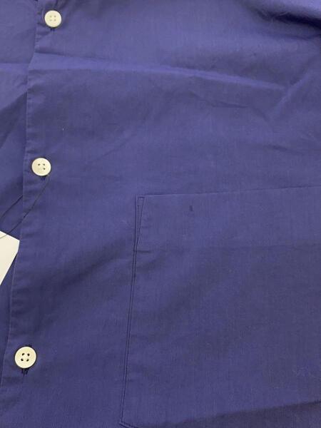 BLURHMS(ブラームス) / 23SS/CHAMBRAY STAND COLLAR CUFFLESS SHIRT