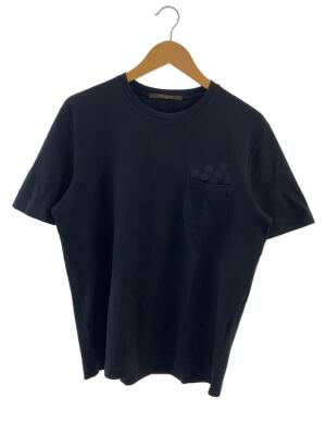 LOUIS VUITTON(ルイヴィトン) / Tシャツ/S/コットン/BLK/胸ポケット 