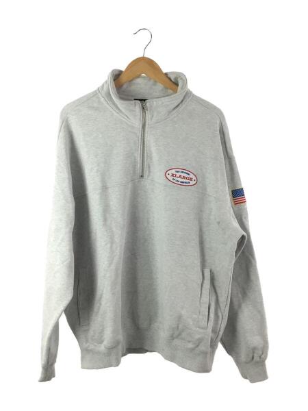 X-LARGE(エクストララージ) / CLASSIC OVAL LOGO HALF ZIP SWEAT/XL 