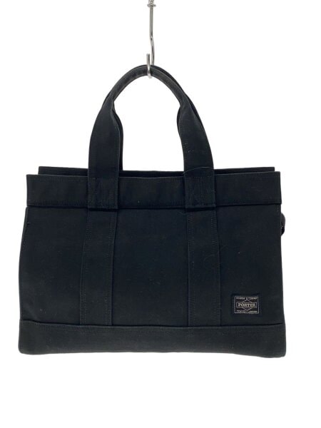 ポーター　PORTER キャンバス　ミニトートバッグ PORTER(ポーター) / ミニトートバッグ/キャンバス/BLK | 中古品の販売
