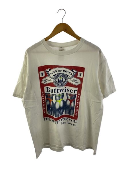ANVIL(アンヴィル) / Tシャツ/XL/コットン/WHT/buttwiser | 古着の販売 