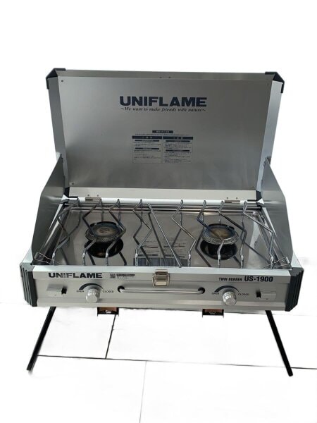 UNIFLAME ユニフレーム ツインバーナー US-1900 中古 UNIFLAME(ユニフレーム) / US-1900 ツインバーナー US-1900/ガス