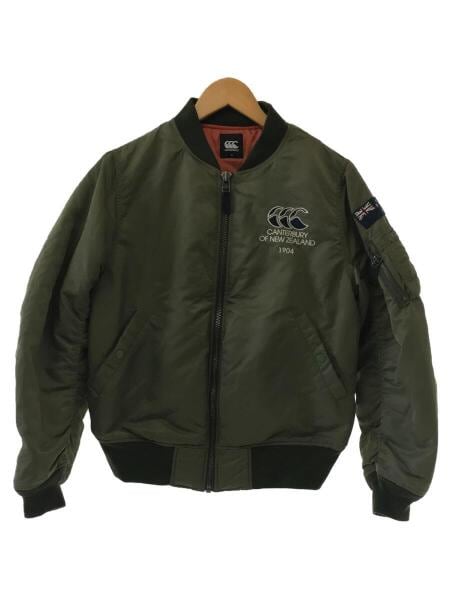canterbury(カンタベリー) / フライトジャケット/M/ナイロン/KHK