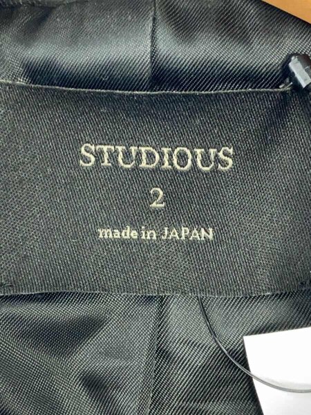 STUDIOUS(ステュディオス) / ソフトラムダブルライダースジャケット/2 
