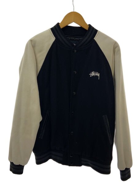 STUSSY(ステューシー) / スタジャン/S/ウール/BLK/115319// | 古着の 