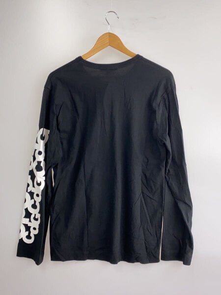 COMME des GARCONS(コムデギャルソン) / 長袖Tシャツ/M/コットン/BLK
