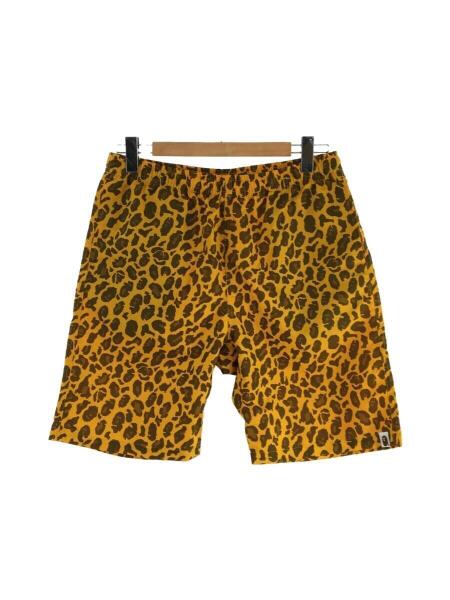 A bathing APE レオパード-leopard心根 ショート-shortパンツ A
