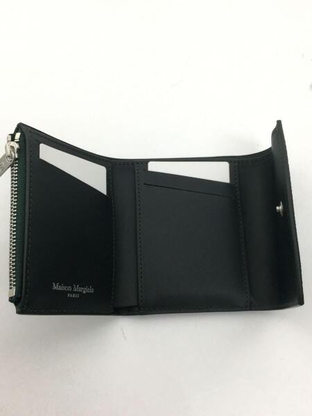 Maison Margiela(メゾンマルジェラ) / 箱付/3つ折り財布/レザー/GRN 