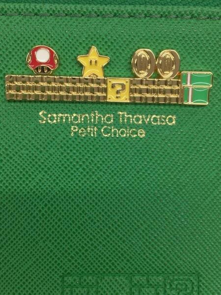 新品 Samantha Thavasa スーパーマリオ ウォレットショルダー 緑