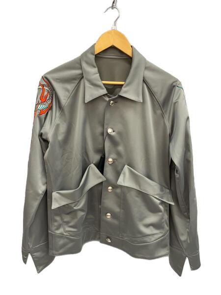 sulvam(サルバム) / SHINY JERSEY EMBROIDERY BLOUSON/ブルゾン/S 