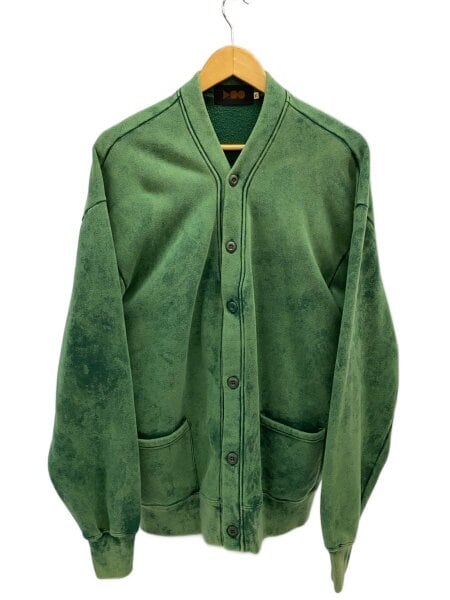 VOO(ヴォー) / TRICKY CARDIGAN/コットン/GRN | 古着の販売・通販なら 