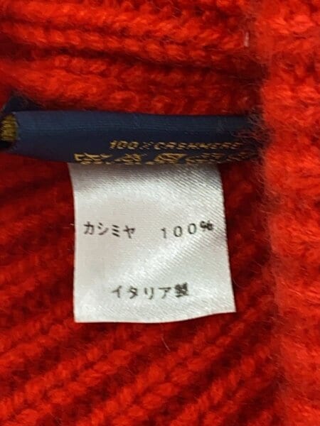 LOUIS VUITTON / ボネ・LVアヘッド/カシミヤ100/ニットキャップ/FREE/カシミア/RED/メンズ/MP3249 LOUIS VUITTON(ルイヴィトン) / ボネ・LVアヘッド/カシミヤ100/ニット