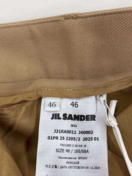 JIL SANDER(ジルサンダー) / スラックスパンツ/46/ウール/BEG