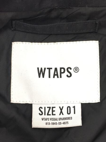 WTAPS 黒 ナイロンジャケット WTAPS ブラック ナイロンジャケット