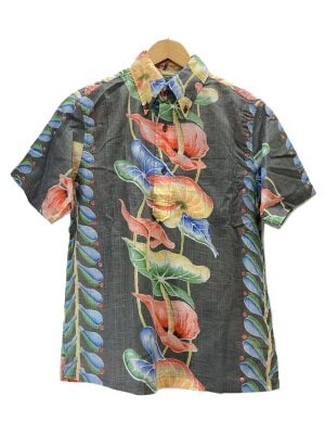 SUN SURF(サンサーフ) / アロハシャツ/XL/コットン/RED/総柄/SS39096