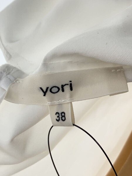 yori(ヨリ) / 長袖ブラウス/38/ポリエステル/WHT/YR21-24166AW | 古着 
